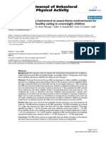 Validation of a Survey Instrument to Assess Home Environments for Physical Activity and Healthy Eating in Overweight Children