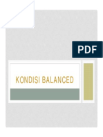 3.4.1 Kondisi Balanced