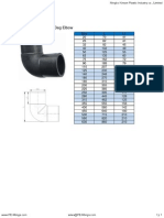 Butt Fusion Fittings - 90 Deg Elbow