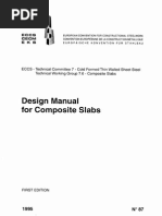 Design Manual For Composite Slab