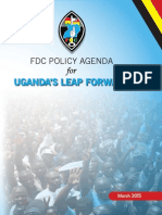 FDC Policy Agenda_Uganda's Leap Forward