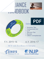 Compliance HandBook FY 2015-16