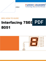 Seven Segment Display Interfacing With 8051 Primer