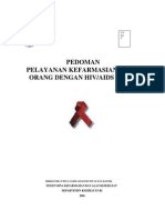 Pedoman Pelayanan Kefarmasian Untuk Orang Dengan HIV-AIDS (ODHA)