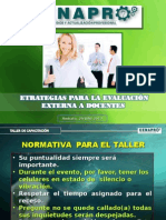 Taller Evaluacion Docentes