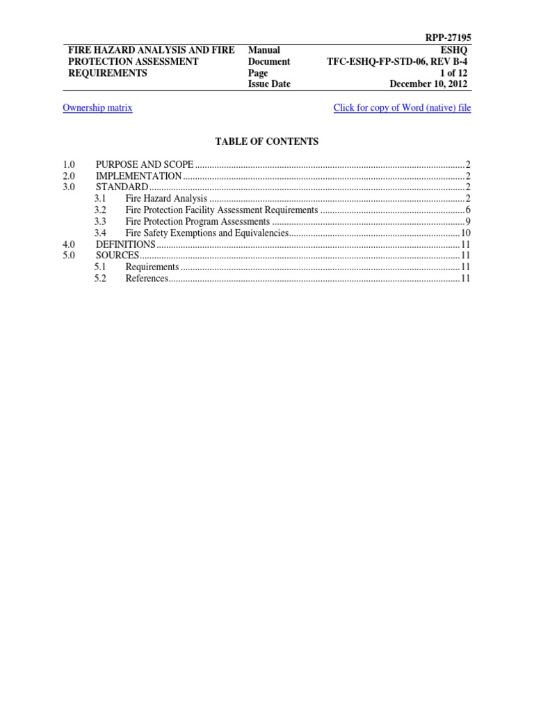 Fire Hazard Analysis.pdf Fire Safety Safety