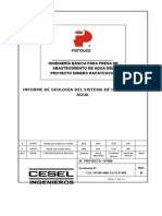 Informe de Geológica Linea de Impulsion