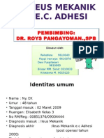 Ileus Mekanik Ec Adhesi