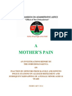 A Mother's Pain February 2014