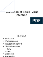 Prevention of Ebola Virus Infection