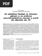 Os relatorios masters e jhonson