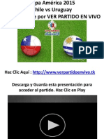 Ver Online Chile Vs Uruguay Copa América 2015