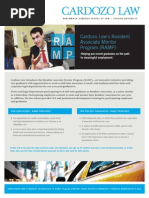 Cardozo Law: RAMP Fact Sheet