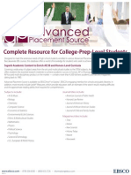 Complete Resource For College-Prep-Level Students: Superb Academic Content To Enrich AP, IB and Honors-Level Curricula