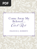 Download Excerpt - Come Away My Beloved  And Rest by Frances J Roberts by Barbour Books SN269586678 doc pdf