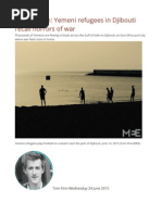 Out of Aden Yemeni Refugees in Djibouti Recall Horrors of War