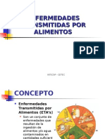 ETAS enfermedades transmitidas por alimentos