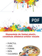 Elemente de Limbaj Plastic Linia