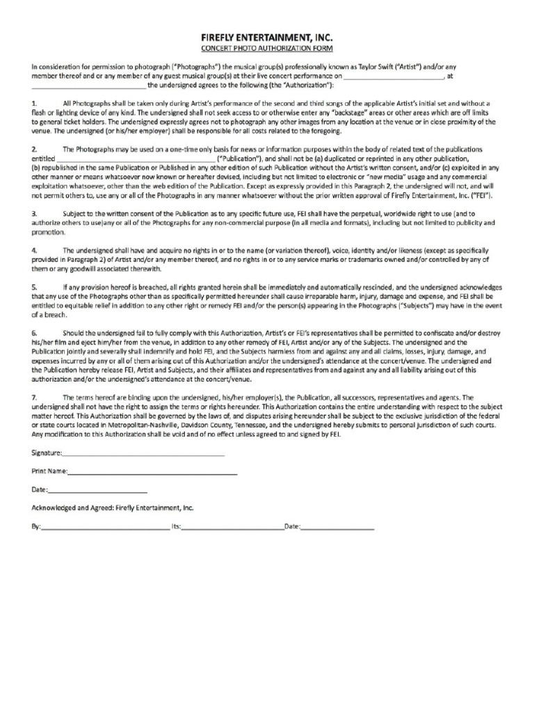 Taylor Performance Contract 1 | PDF