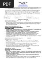 Strategic Human Resources Manager in Denver CO Resume Daniel Jones