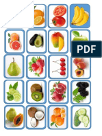 Flash Cards Fruits