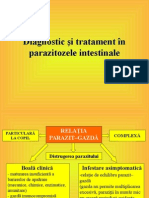 Diagnostic Si Tratament in Parazitozele Intestinale