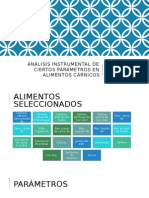 Análisis Instrumental de Ciertos Parámetros en Alimentos Cárnicos