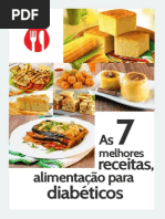 As 7 melhores receitas, alimentação para diabéticos