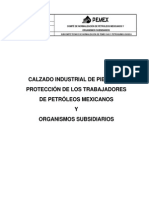 NRF-008-PEMEX-2001_Calzado Industrial de Piel Para Protección de Los Trabajadores de Petróleos Mexicanos y Organismos Subsidiarios.