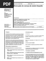 NBR 11169 - Cercas de Arame