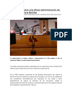 16.02.15 Trabajamos para una eficaz administración de justicia