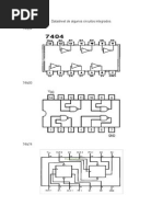 Datasheet de Algunos Circuitos Integrados