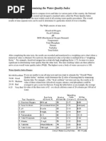 WQ Water Quality Index