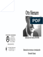Tapa Otto Niemann, Selección de Textos 1911-1916