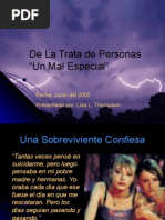 Sex Trafficing Spanish Version 2011