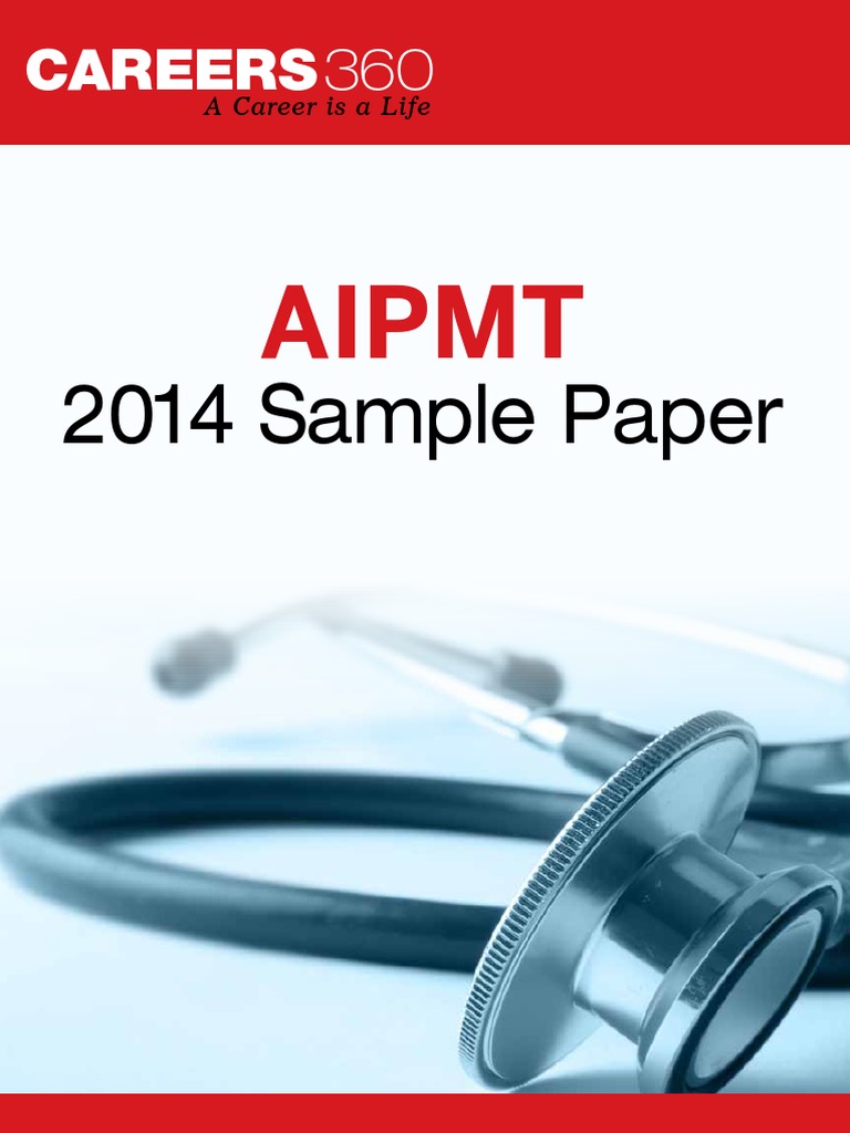AIPMT 2014 Solved Question Paper | PDF | Qualifications | Data Collection