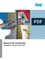 Manual Instalacao Sistema Drywall