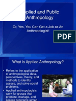 Applied Anthropology 1