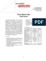 Technical Data Sheet: Three Bond 1104