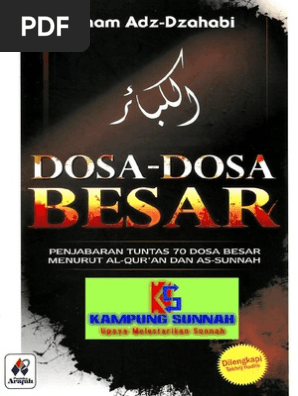 Imam Adz Dzahabi Dosa Dosa Besar Pdf Pdf