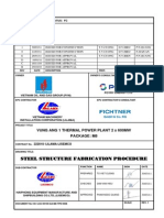 VA1 LSC 00100 QA M8 TPD 0006 (Steel Structure Fabrication Procedure) Rev.1