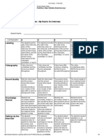 Interview: My Rubric For Interview: Category 4 3 2 1 Labeling