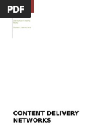 Content Delivery Networks