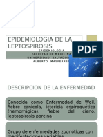Leptospirosis - Epidemiologia 