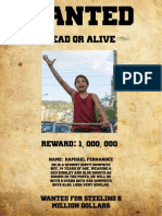 Wanted Poster Raphael PDF