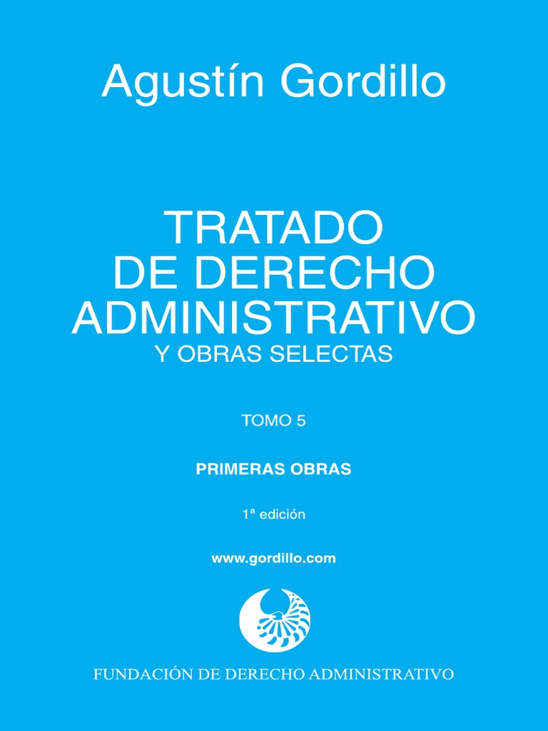 Derecho administrativo gordillo pdf