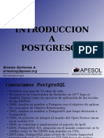 Introduccion A Postgresql