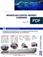 Mongolian Capital Market Overview