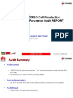 3g2g Cell Reselection Parameter Audit (Nxpowerlite)