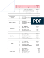 Evaluation of the Permanent Loads Spreadsheat